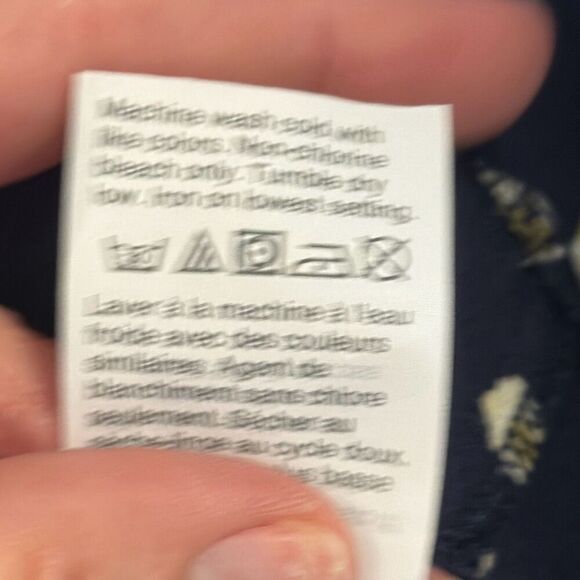 MADEWELL Button-Back Easy Dress in Daisy Dots Style AB331 - Picture 6 of 8